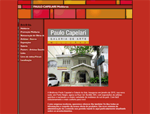Tablet Screenshot of paulocapelari.com